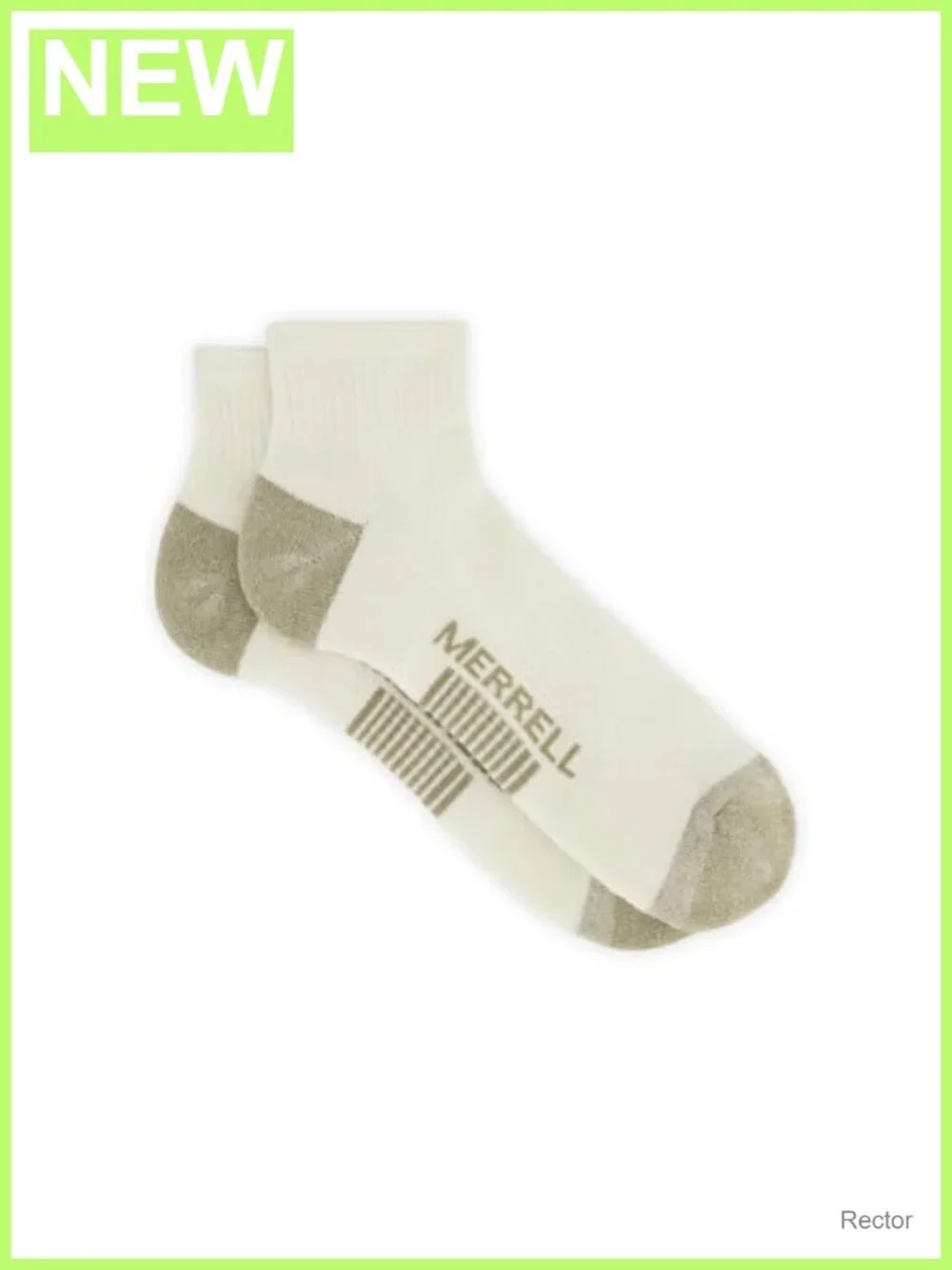 Merrell Moab Hiking Ankle Socks, Full Cushion, Arch Support, Polyester/Nylon